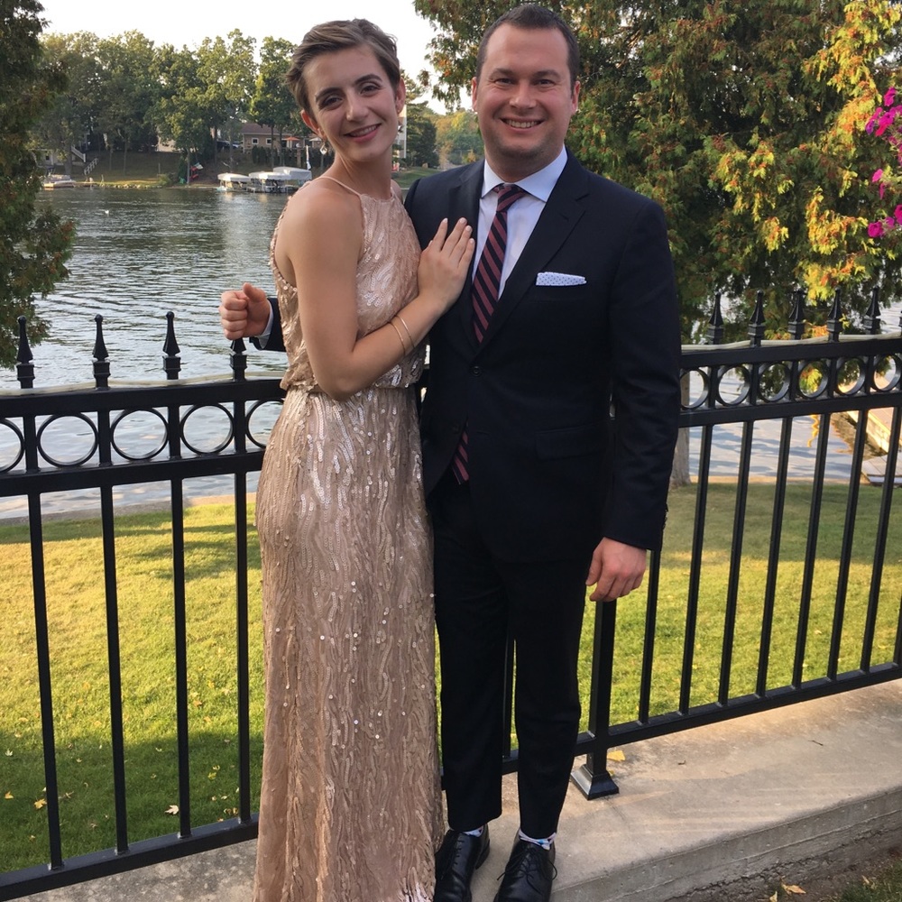 DONNA MORGAN MAID OF HONOR GOWN